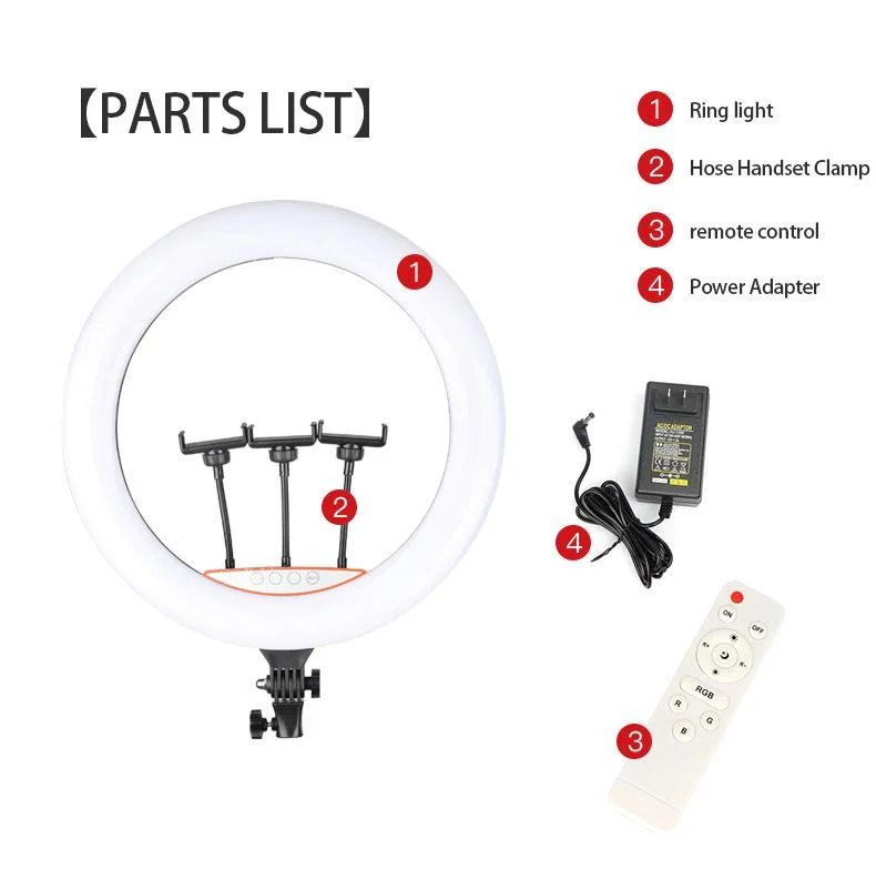 18inches Ring Light And Tripod Stand Ring Light With Stand Photo Ring