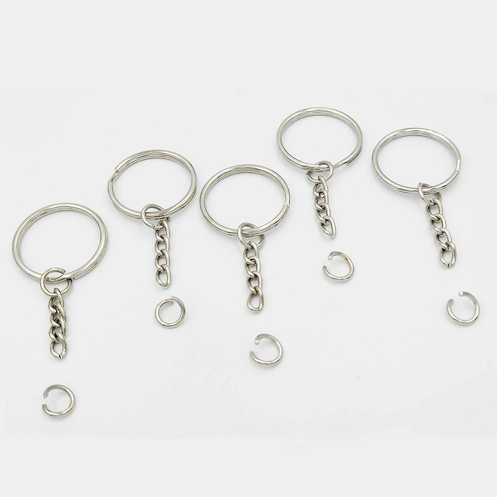 Individuell gestalteter 30-mm-Schlüsselanhänger mit Stanzdruck, personalisierte runde Eisenbeschläge für Schlüssel_voghion.com