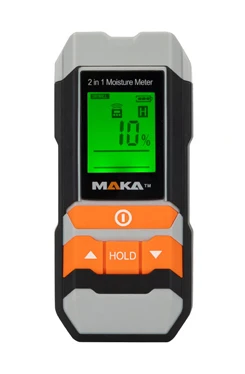 Цифровой мини-измеритель влажности древесины MAKA, прибор для измерения влажности в помещении