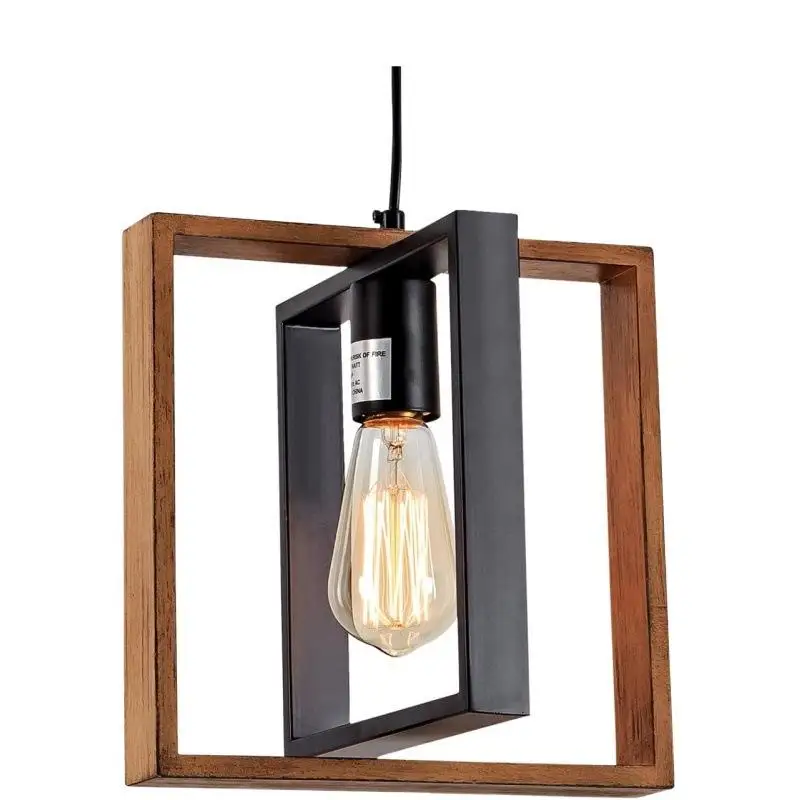 Retro industrial style bedroom B&B pendant lamp balcony corridor dining