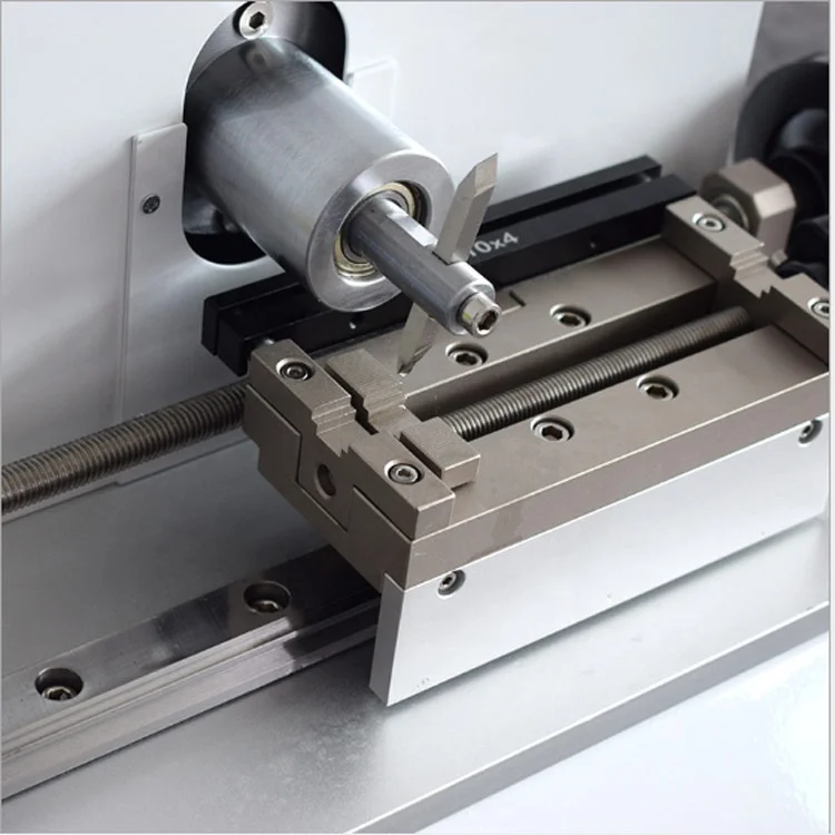 Electronic Plastic V Notch Cutter Izod Impact Specimen Making Machine