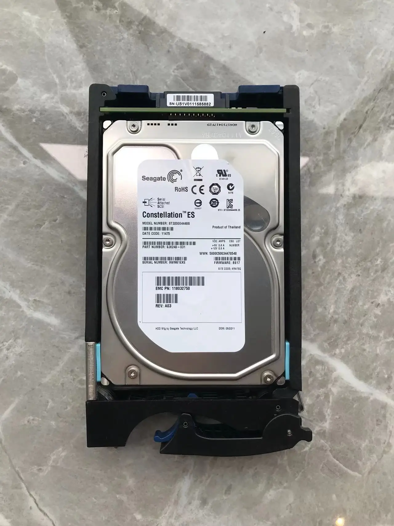 005049607 2 ТБ 7200 об/мин 7 К 6 Гб SAS 3 5