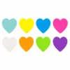 Fluorescent 8 color Heart