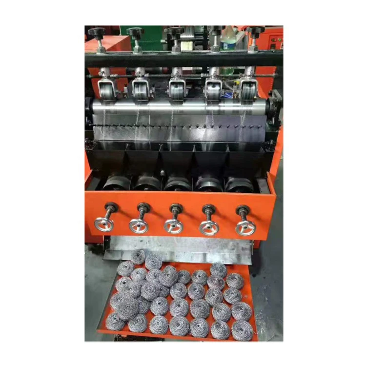 High Speed Automatic Sponge Dish Cleaning Ball Making Machine for Sale