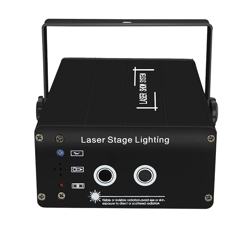 10W Red and Green Pattern Mini Projector Sky Laser Beam Party Stage Light for Dj Disco