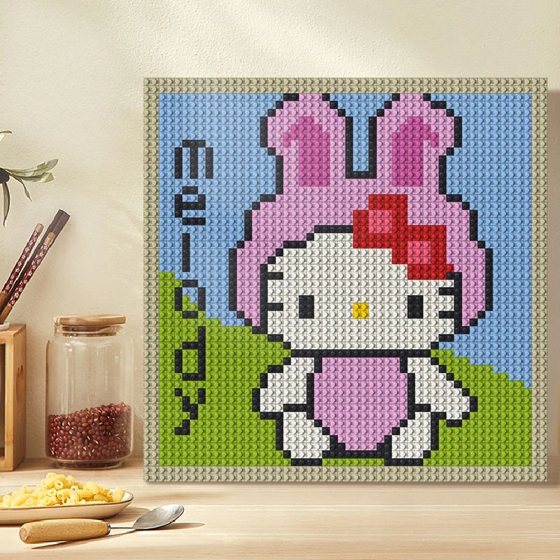 40x40 Dots Pixel Art Building Blocks Educational Plastic