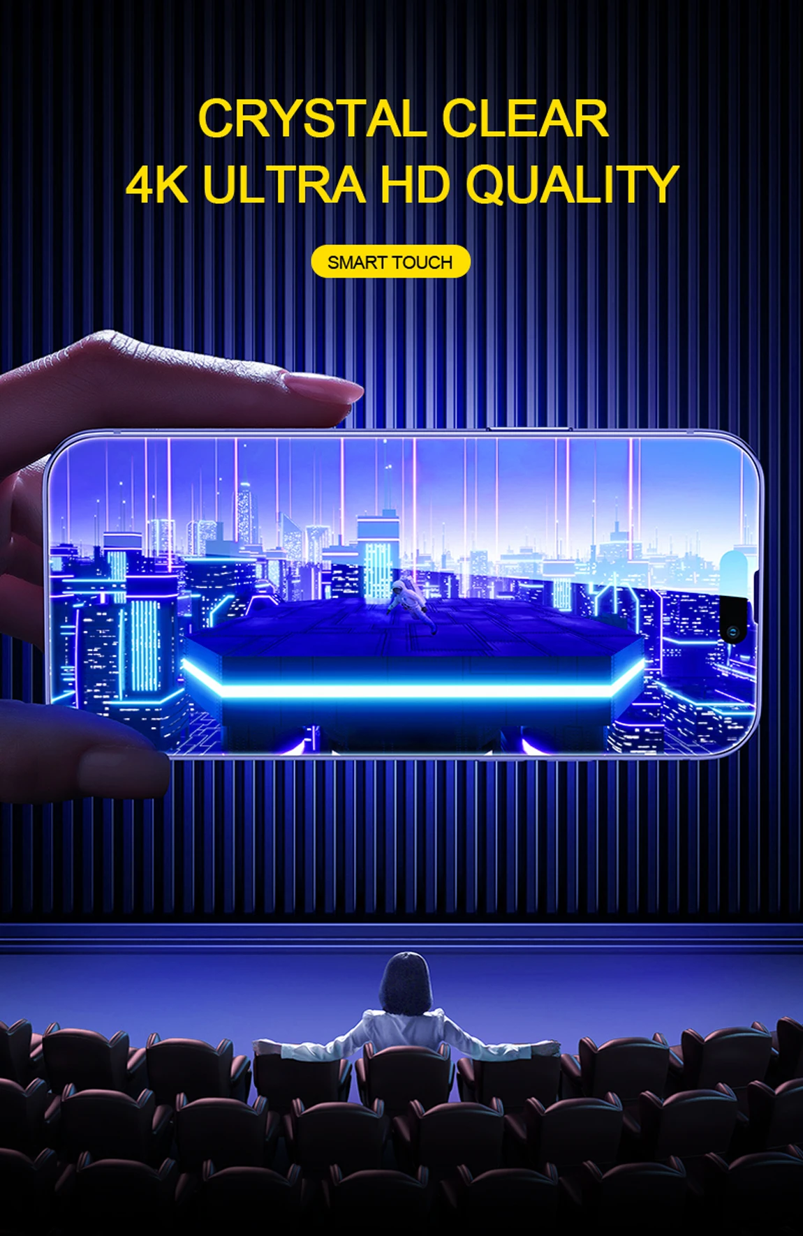 Automatic Alignment Dust Proof Anti Static Auto Kit Tempered Glass