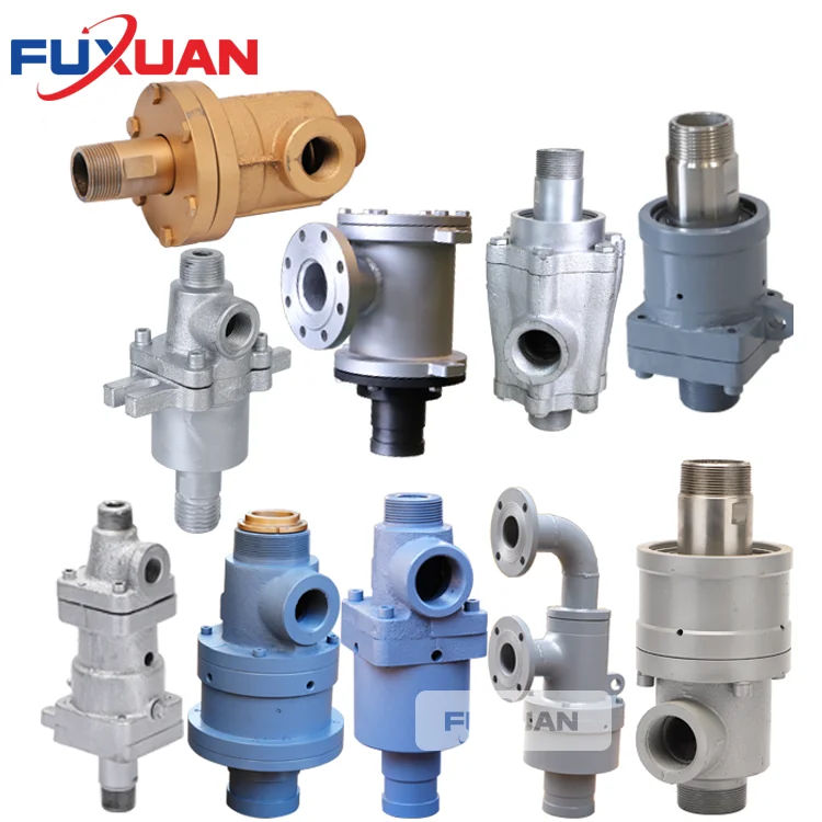 Single And Two Way Water Copper 55 57 Rotary Joint Rotary Union Swivel