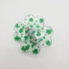 Transparent Green (Four-leaf clover-shaped)