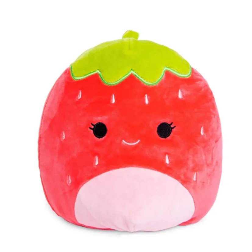 strawberry plush pillow