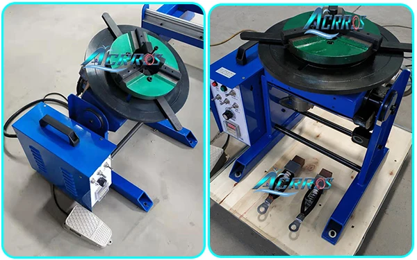 10kg 30kg 50kg 100kg 300kg Positioner Rotary Tig Turntable Automatic Rotating Welding Table For Welding