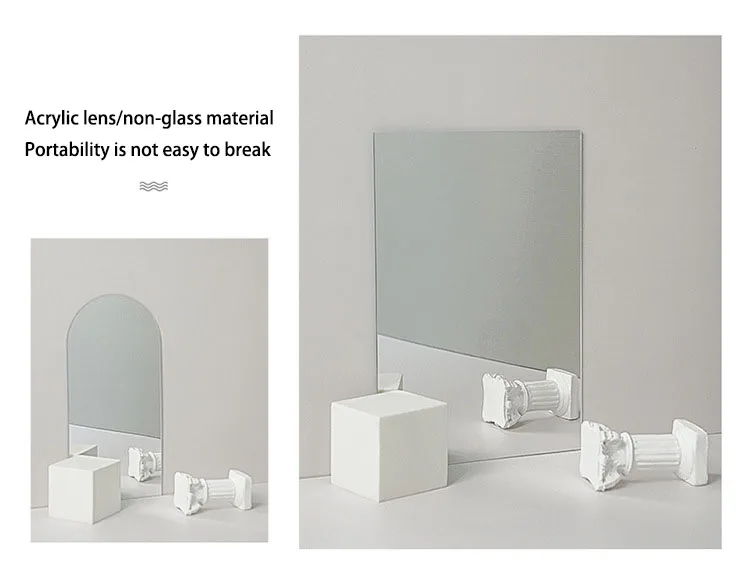 Yiscaxia Acrylic Mirror Reflector Reflector Ins Shooting Background