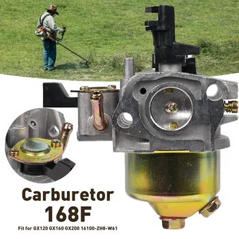 High Pressure 6.5HP 168F Carburetor for GX120 GX160 GX200 New Water Pump Tiller 16100-ZH8-W61 P19 Carburettor for Motorcycles