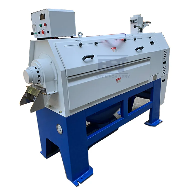 Rice Polisher Double Blower Powder Automatic Rice Polishing Machine