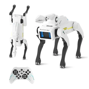 EPT Interactive Robot Dog App-Enabled STEM Learning RC Fire Bullet Robot Dog Funny Multifunctional Smart Robotic Toy for Kids
