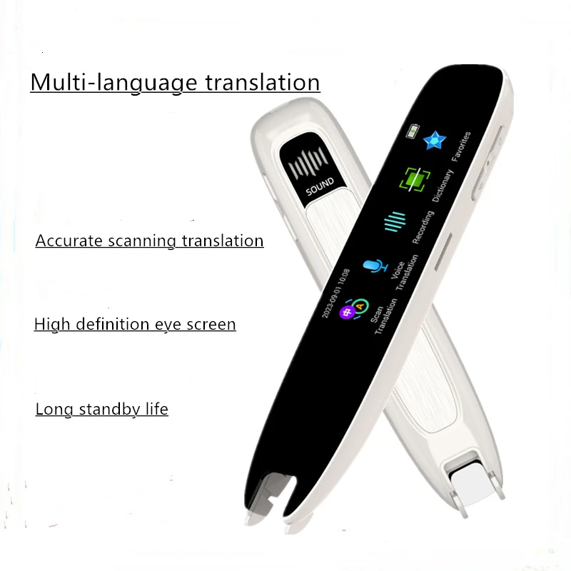 Smart Voice Scan Translator Pen MultifunctionTranslation Real Time Language Translator Business Travel Abroad Dictionary Pen