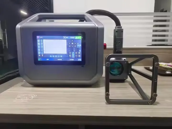 Mini Fiber Laser Engraver 30W Fiber Laser Marking Machine MAX Handheld Laser Marker