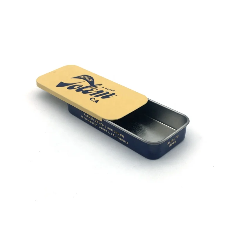 Slide Tin Box for Cigarette