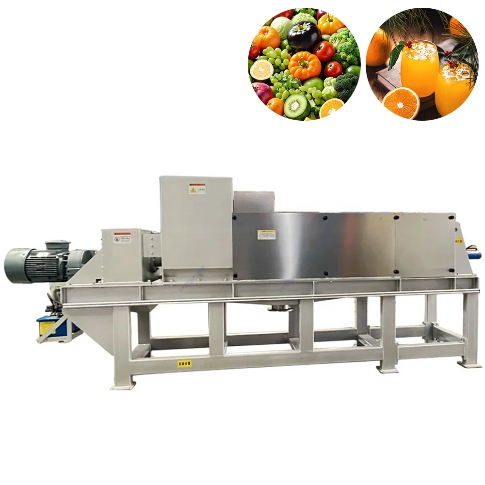 Automatic Pineapple Liquid Juice Extractor/High Quality Rotary Fruit Crushing Juice Making Set