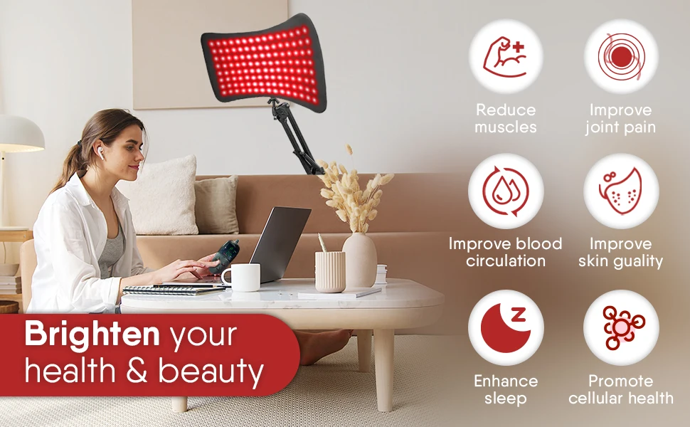 Red Light Therapy Device 80LED