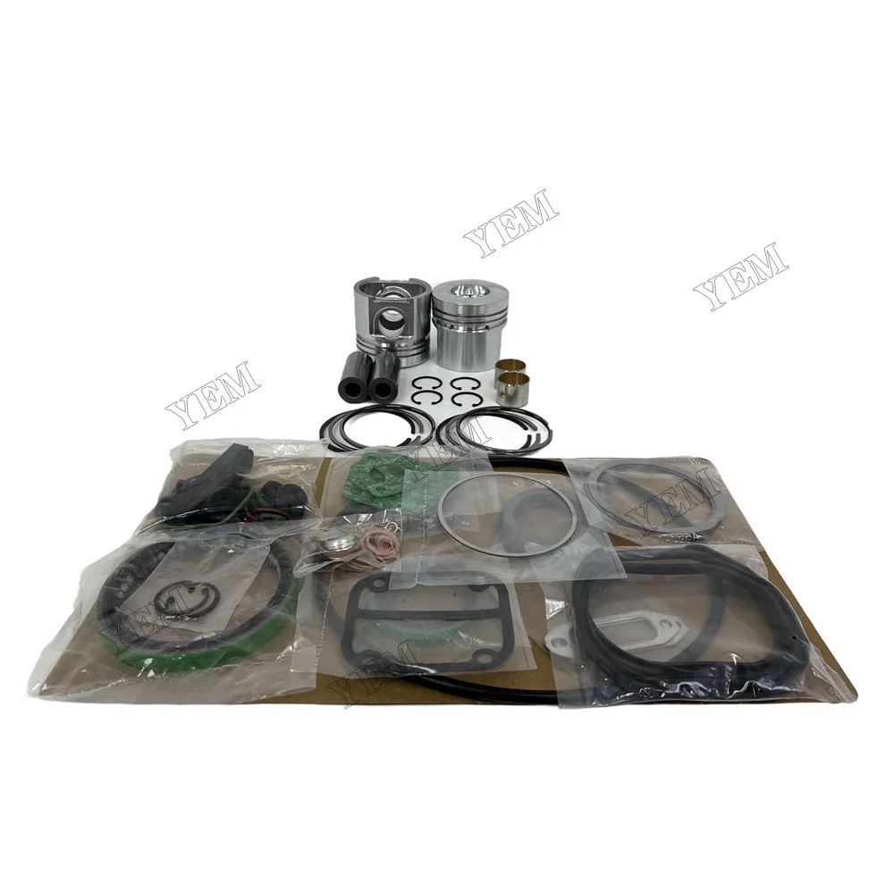 Rebuild Kit With Piston Ring Cylinder Gaskets Piston Fit for Deutz F2L511 Engine Parts 6