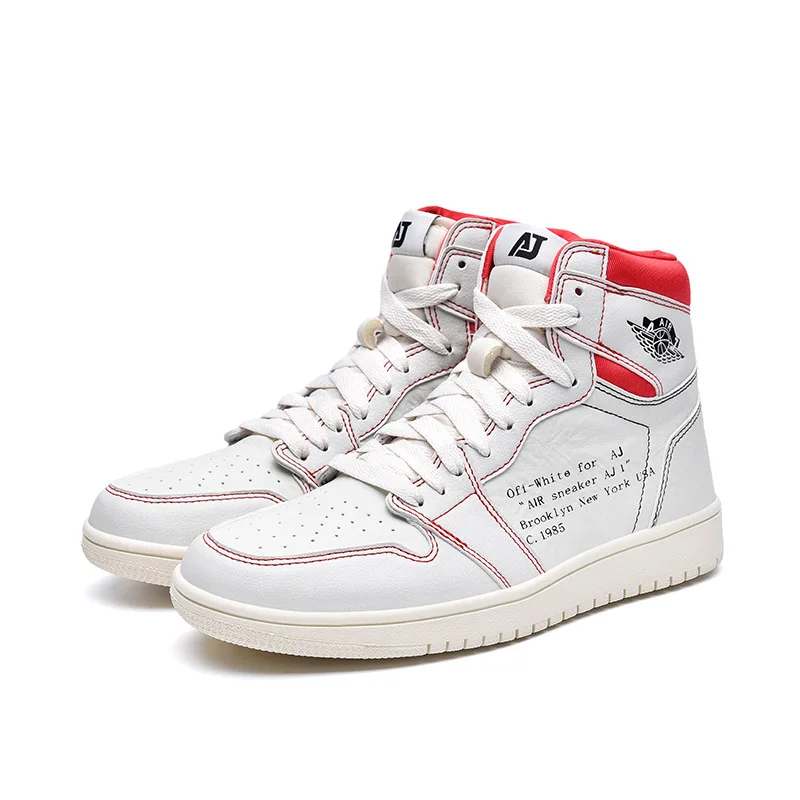 Custom Fashion Brand Shoes Genuine Leather Air Brand AJ1 Retro Sports Shoes OG Chicago Basketball Shoes for Men OEM
