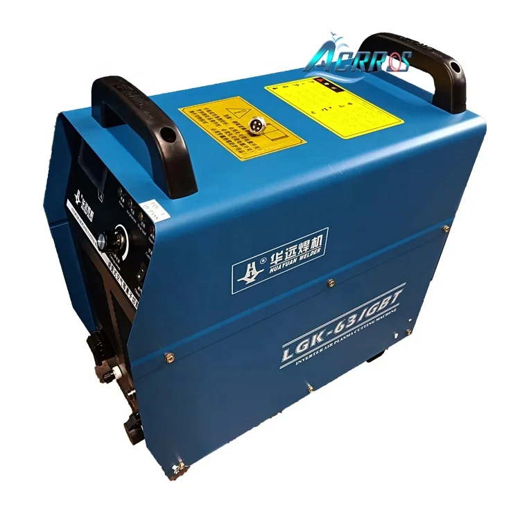 Huayuan 63A CNC Plasma Cutter 380V Power Source for Cutting Thick Materials up to 10mm for Sale