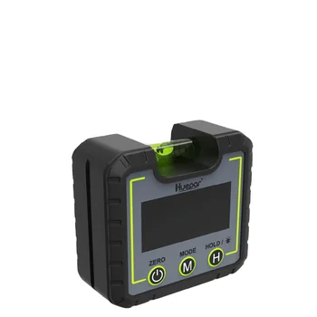 Huepar Digital Level Angle Gauge Mini Angle Finder Level Box with V-Groove Magnetic Base&Backlight LCD Bevel Gauge Inclinometer