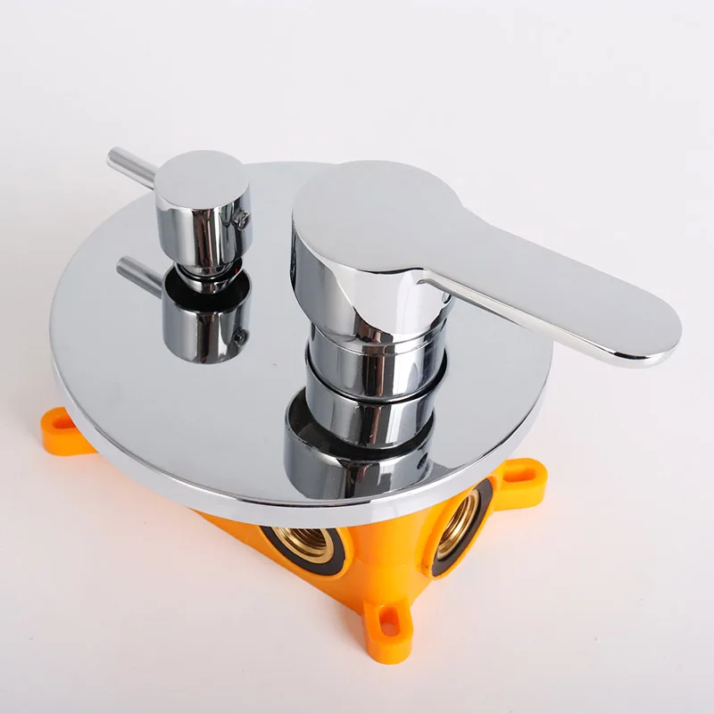 Cheap Shower Mixer Concealed Diverter Bathroom Shower Set Faucet 2 Way