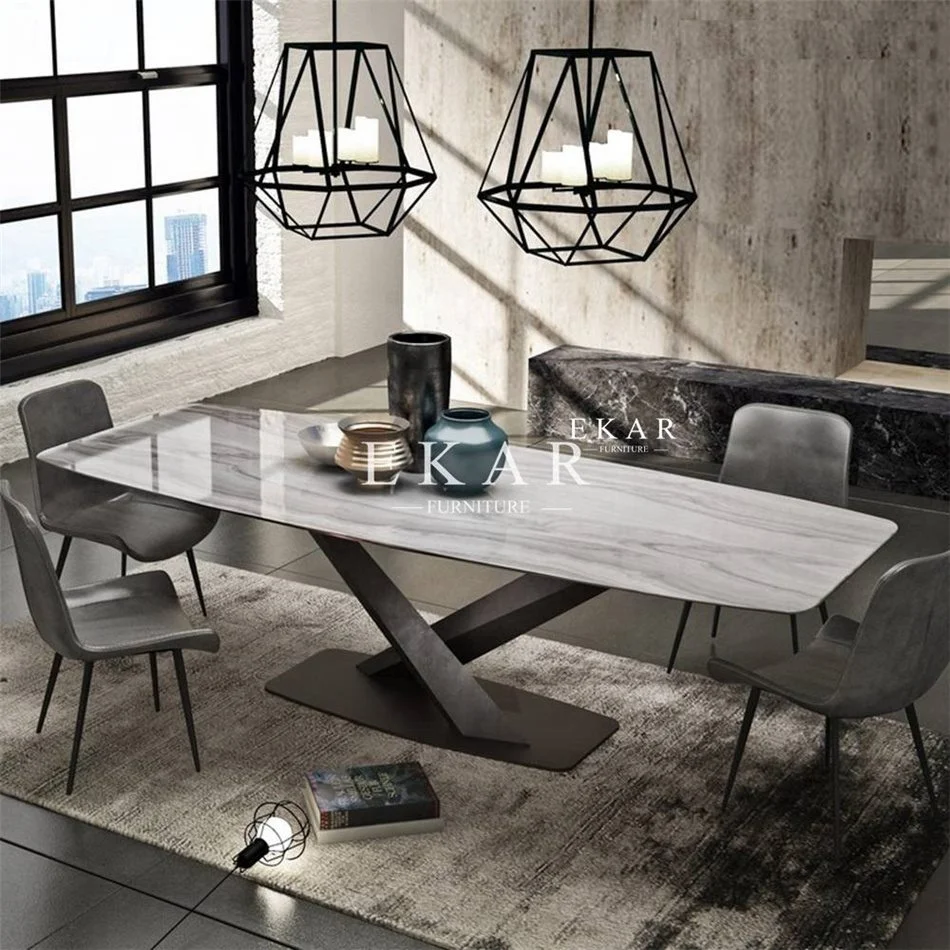 8 seater ceramic dining table