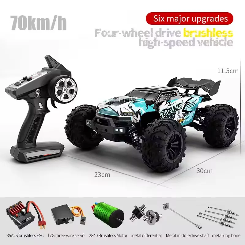 S909/S910 Hyper Go 1/16 Brushless 4WD Electric off Road Truggy