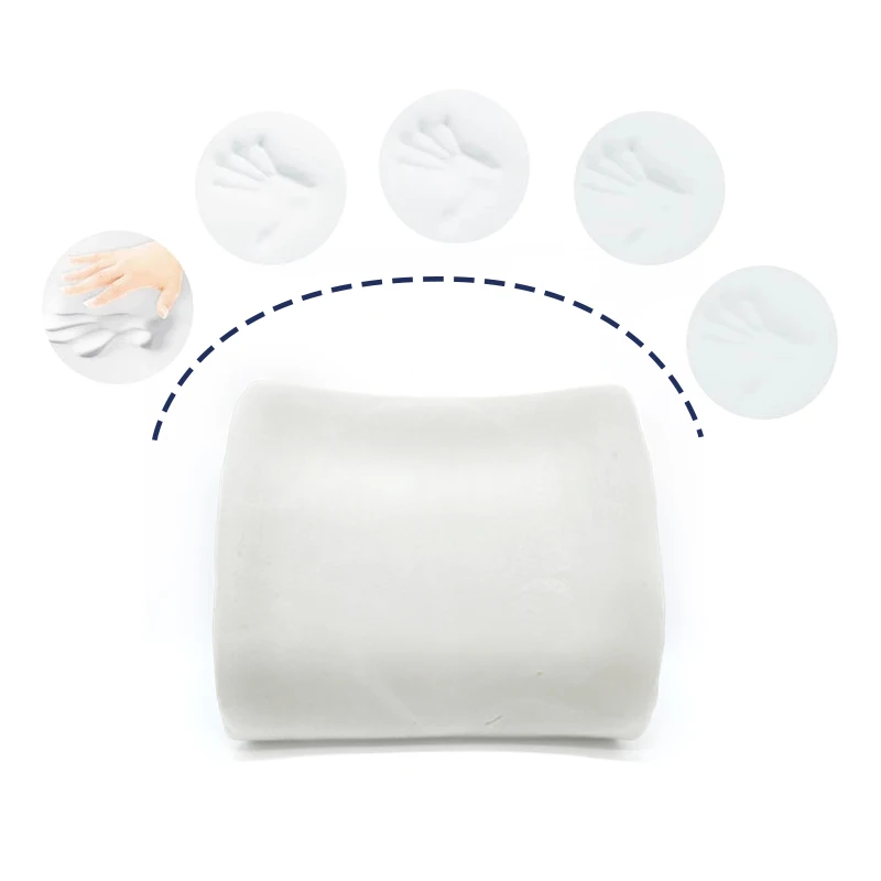 Memory Foam Back Cushion Lower Back Pain Relief Lumbar Pillow Back Support Cushion for Office Chair