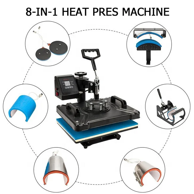 JUYOU High Speed 3D Textile Sublimation Digital Fabric T Shirt Heat Press Machine