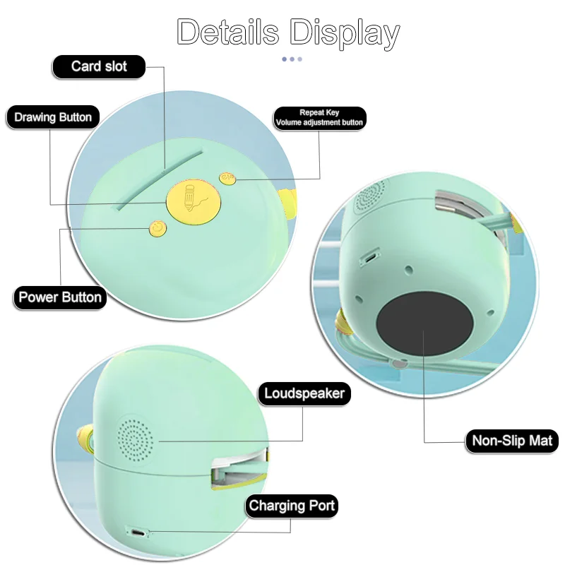 Music Interaction Pictures Drawing Robot Games for Kids Educational Learning Automatic Children Learn Painting Games Robots Toys