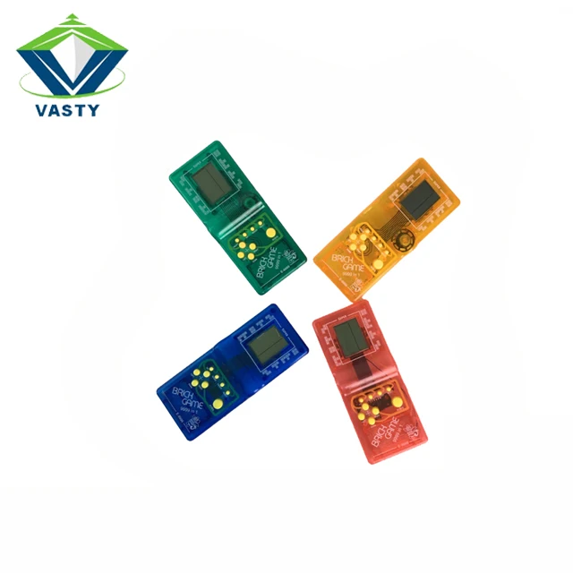 Classical Transparent 9999 in 1 Electronic Brick Game Player