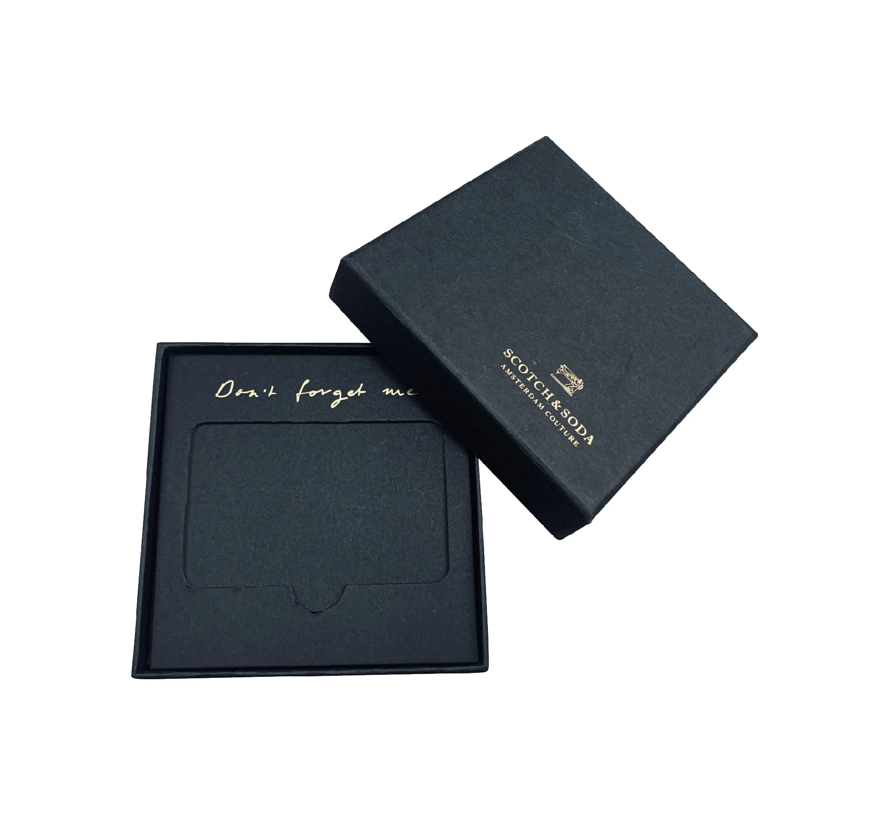 Luxury Recycled Gift Card Presentation Package Box Credit Card Vip Card