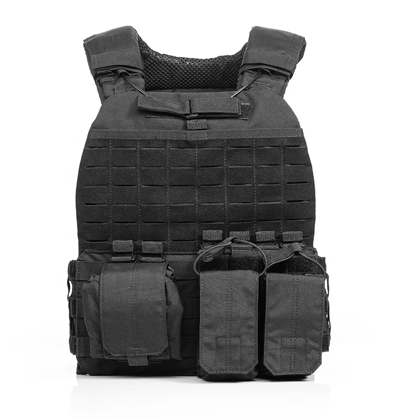 Custom chalecos antibalas Military bulletproof vest outdoor combat vest for Police Army with molle pouches