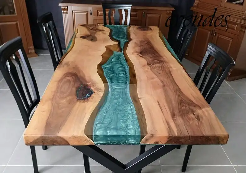Wholesale Deep Pour Epoxy Resin/Price Crystal Clear Liquid Epoxy Resin Set For Table Top/Coffee Table/Wood Table