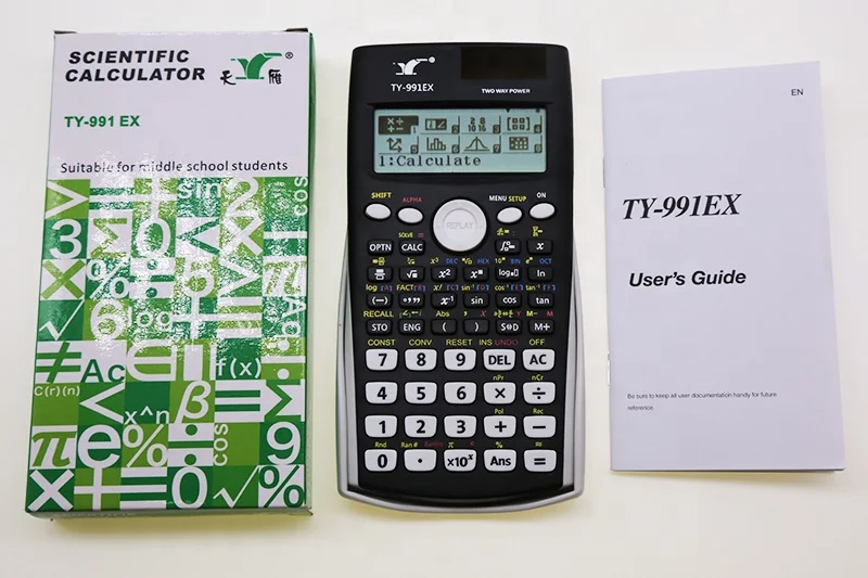 TY-991EX Scientific Calculator High Resolution Dual Power