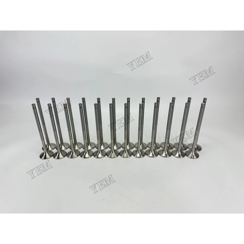 Intake and Exhaust Valve for Volvo D16F Heavy Duty Engine Parts 3