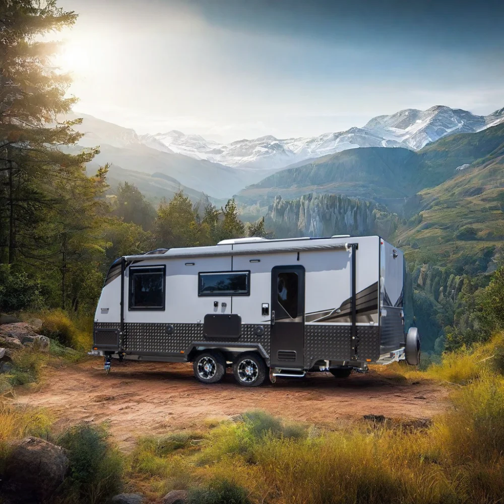Luxury Caravan Camper Trailer - Customizable Size & Color for Off-Road ...