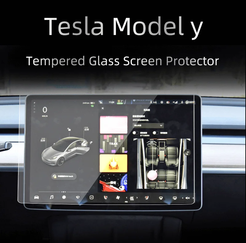 For Model 3 Model Y 15" Center Control Touchscreen Car Navigation Touch