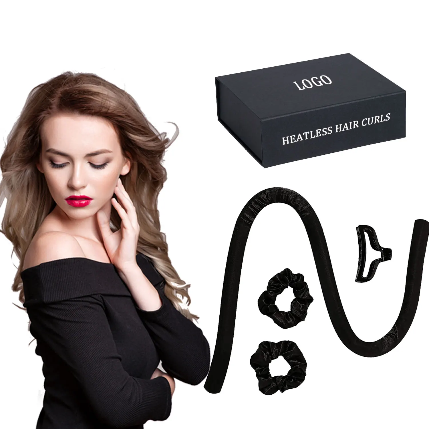 Щипцы для завивки волос из шелка тутового шелкопряда, 22 мм, 100% класс 6 А