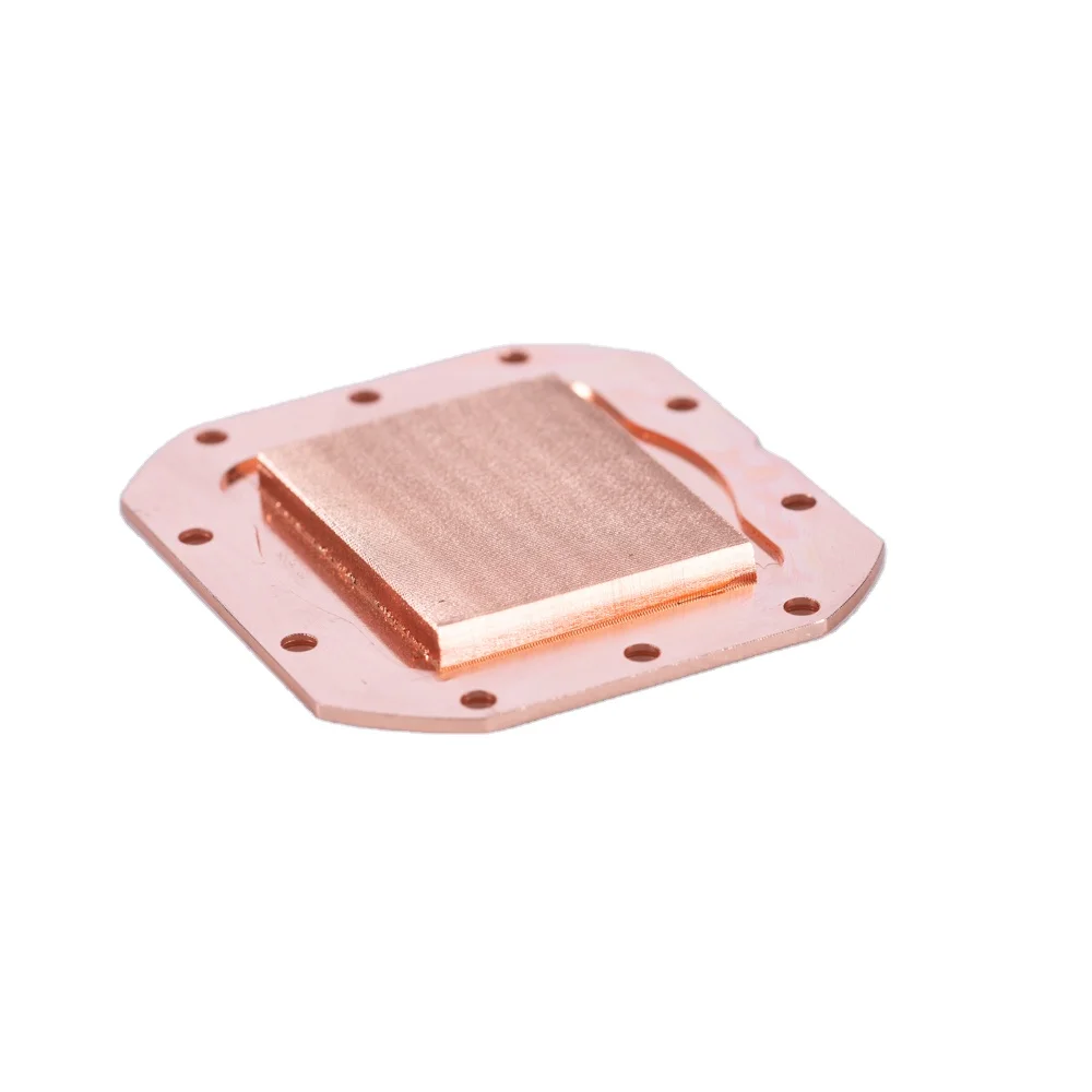 Лучшая цена медный радиатор высшего качества радиаторы для проектора с экструдированным медным