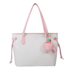 Spring Summer Womens Large Capacity Fashion Tote Bag Women Ladies Messenger Bag Casual Fashion Handbag with Zip Closure for Work