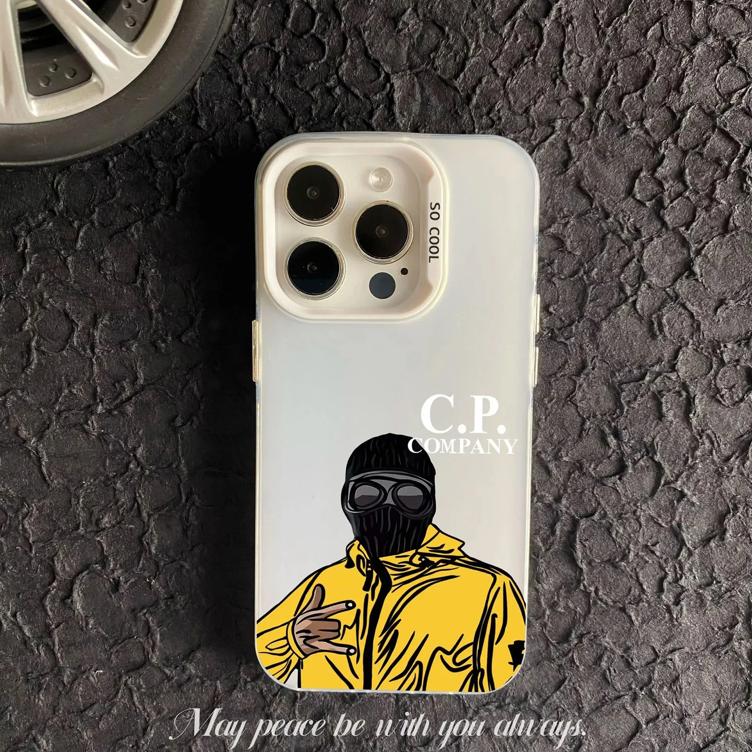 Luxury Designer Cp Company Mobile Phone Case with Screen Protector for  iPhone 16 Pro Max XR XS 11 12 13 14 15 Phone Cases