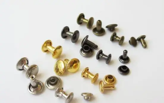 8MM double  rivets High quality  single or double rivets leather decorative rivet