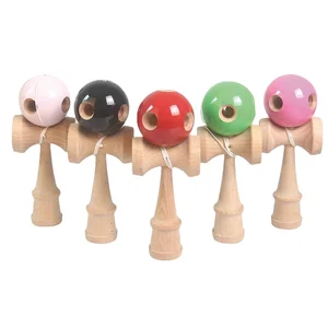 Customize Wooden Kendama Kids Toy Preschool Educational Christmas Gifts Japanese Traditional Standard Game Kendama