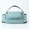 Light Blue(Technology leather paper extraction hanging bag)