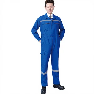 Multi-style Conjoined Overalls Reflective Strip Tooling Suit Electrician Mechanic Suit Shipyard Crew Labor protection Work Suit